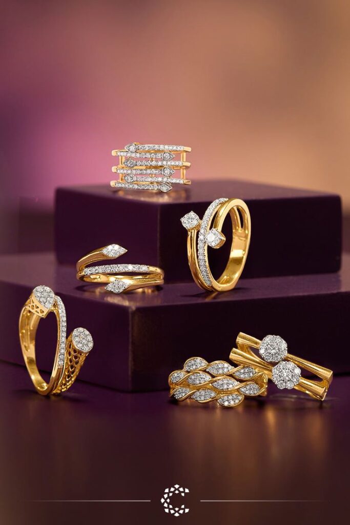 Affortable unique engagement rings